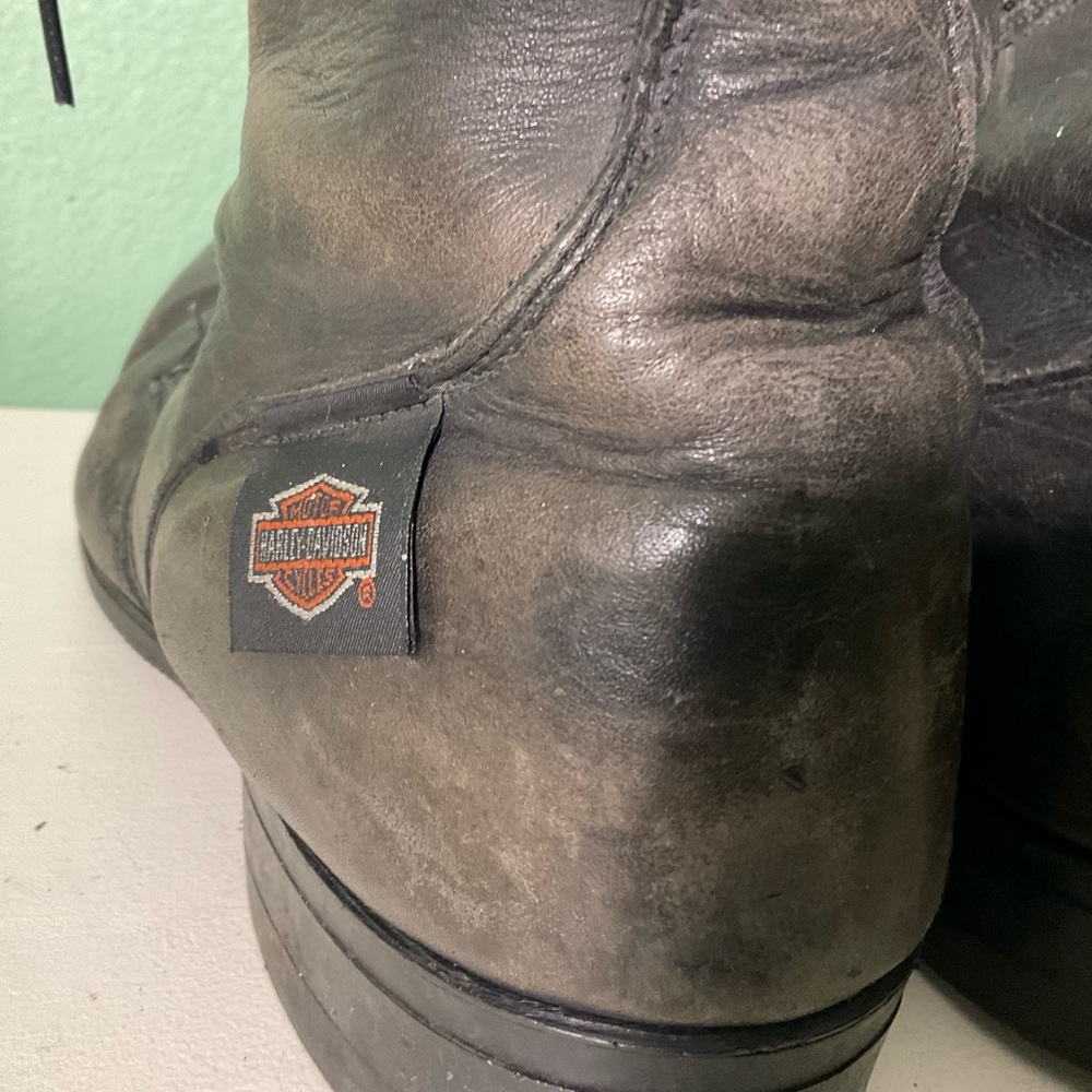 🌺Vintage Harley Davidson Riding Boots - Picture 10 of 14